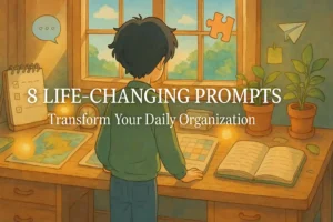 8 Life-Changing Prompts for Transforming Your Daily Organization